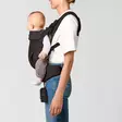 Cybex Laya kantoreppu Chocolate Brown, lapsen kasvot menosuuntaa kohti. - Kantoreput - 526000581 - 5