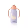Liewood juomapullo Kimmie 250 ml Cat/Warm lilac -kuosilla. - Juomapullot ja pillipullot - 19618-2781 - 3