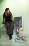 Najell hoitoalusta Changing Pad, Pine Green, helppo puhdistaa. - Hoitoalustat - N30221801 - 5