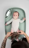 Najell hoitoalusta Changing Pad, Pine Green, liukumaton alusta. - Hoitoalustat - N30221801 - 2