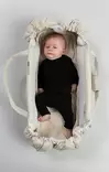 Najell SleepCarrier X kosteussuoja Soft Beige, suojaa kantokassin kosteudelta ja lialta. - Vaunukopat ja kantokassit - N15611401 - 2