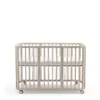 Stokke Nighti Vanilla White sänky patjalla ja renkailla. - Pinnasängyt ja lastensängyt - 705402bund1 - 7