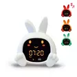 Zazu Sarah Sleeptrainer Taupe, yövalolla ja kaiuttimella. - Lapsen yövalot ja soittolelut - ZA-SARAH-01 - 1