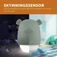 Zazu yövalo Benny the Bear taupe automaattisella hämärätunnistimella. - Lapsen yövalot ja soittolelut - ZA-BENNY-01 - 3