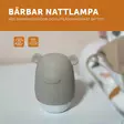 Zazu yövalo Benny the Bear taupe yöpöydälle. - Lapsen yövalot ja soittolelut - ZA-BENNY-01 - 6