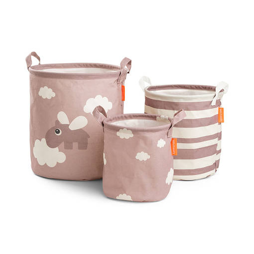 Done By Deer s=C3=A4ilytyskorit Happy Clouds Powder. - Säilytys ja sisustustuotteet - 5033581 - 1