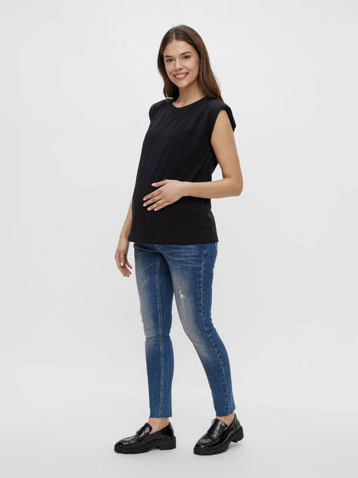 Mamalicious Nilla =E4itiyspaita v=E4riss=E4 Black - Äitiyspaidat - 200128621 - 1