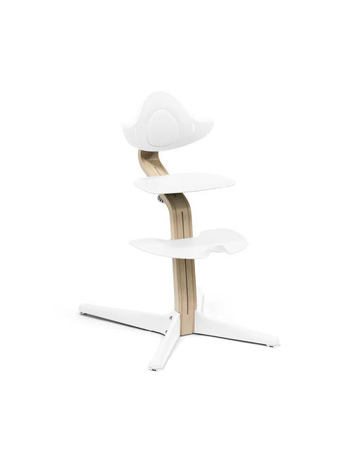 Stokke Nomi sy=C3=B6tt=C3=B6tuoli v=C3=A4riss=C3=A4 Natural White - Stokke Nomi syöttötuolit - 626501 - 1