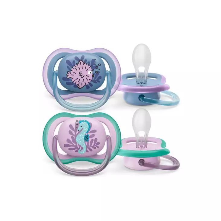 Tutti Avent Ultra Air 6-18kk Lila/Sininen. - Tutit ja tuttinauhat - 03708561 - 1