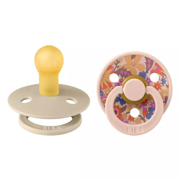 Bibs x Liberty luonnonkumitutti June Blossom Blush mix. - Tutit ja tuttinauhat - 11021101 - 1