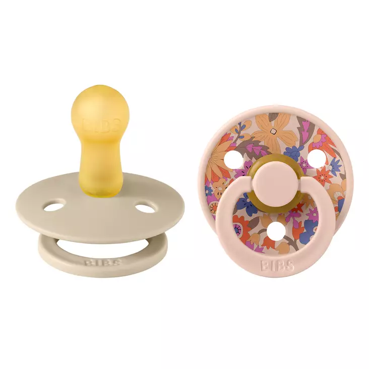 Bibs x Liberty luonnonkumitutti June Blossom Blush mix. - Tutit ja tuttinauhat - 12021101 - 1