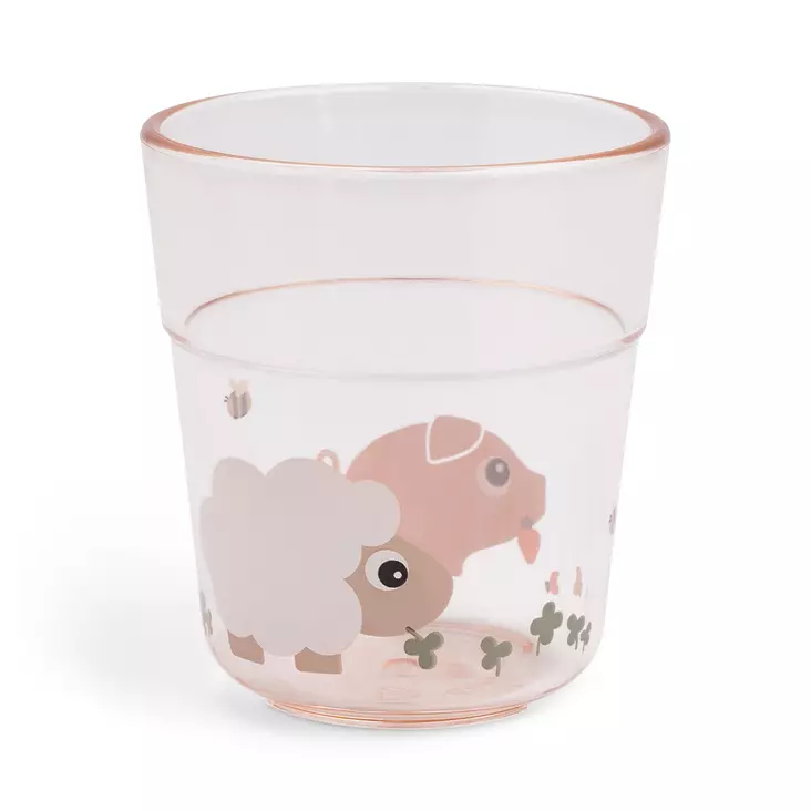 Done By Deer Glass L muki Tiny Farm Powder. - Mukit ja nokkamukit - 1956471 - 1