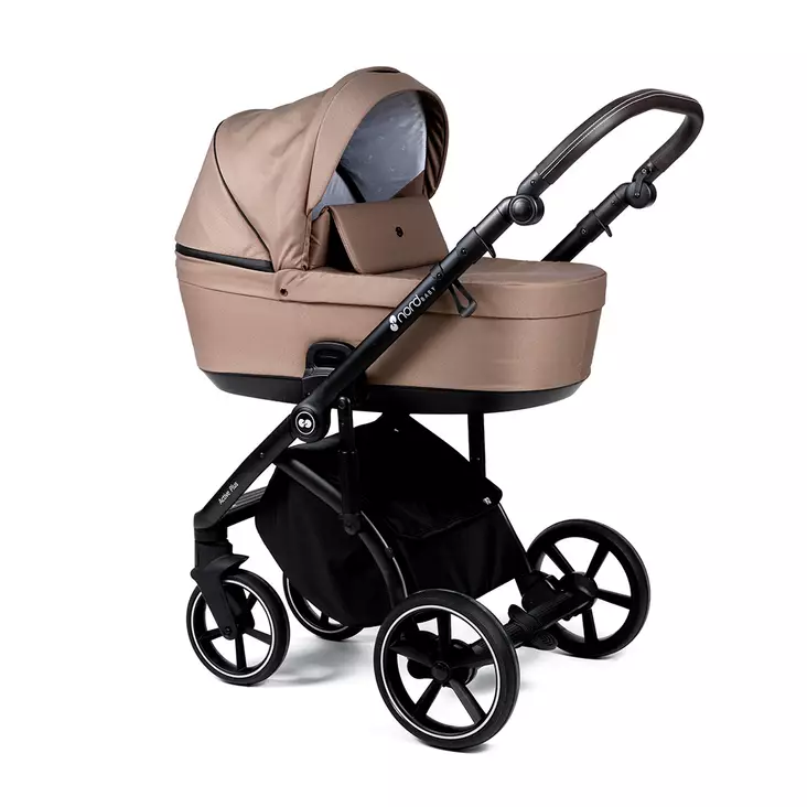 Nord Active PLUS yhdistelm=C3=A4 ONYX Dark Brown Grip, Praline Beige. - Lastenvaunut ja yhdistelmävaunut - 287145YHD1 - 1