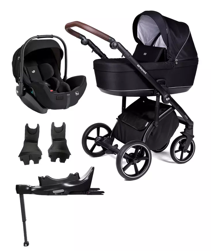 Tinynord-Nord Active starttipaketti Onyx, Brown Grip, Brilliant Black. - Lastenvaunut ja yhdistelmävaunut - 298917TNNBSTALEV1 - 1
