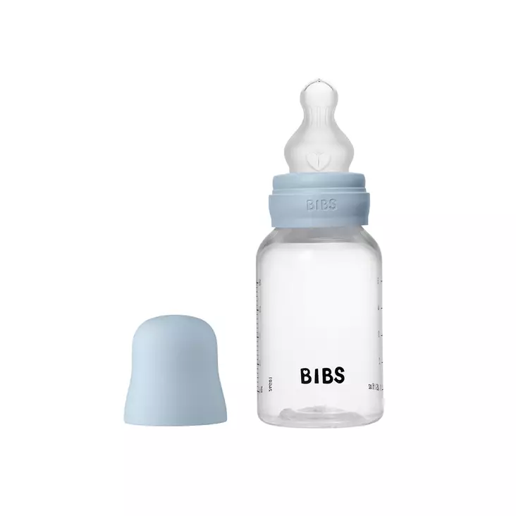 Bibs Baby Bottle tuttipullo silikoninen 150 ml Baby Blue. - Tuttipullot ja pullotutit - 50161231 - 1