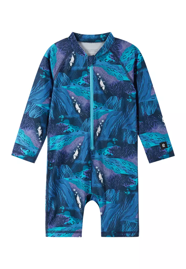 Reima Moomin Sandig UV-uimapuku Turquoise Blue. - Uima-asut ja uv-vaatteet - 5200357A-6151 - 1