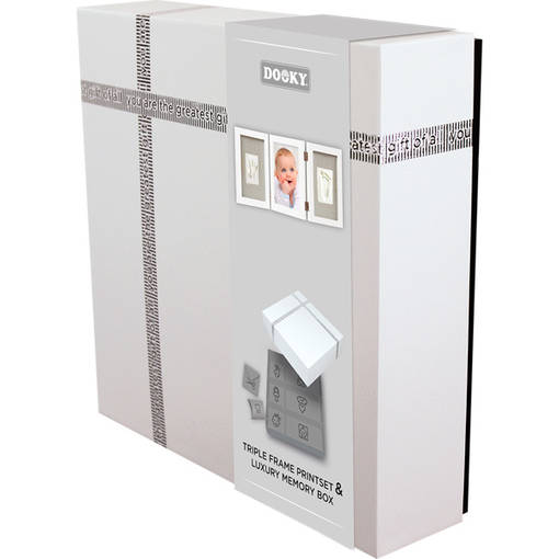 Dooky Lux Triplakehys & memory box. - Vauvalahjat ja kastelahjat - 6128301 - 1