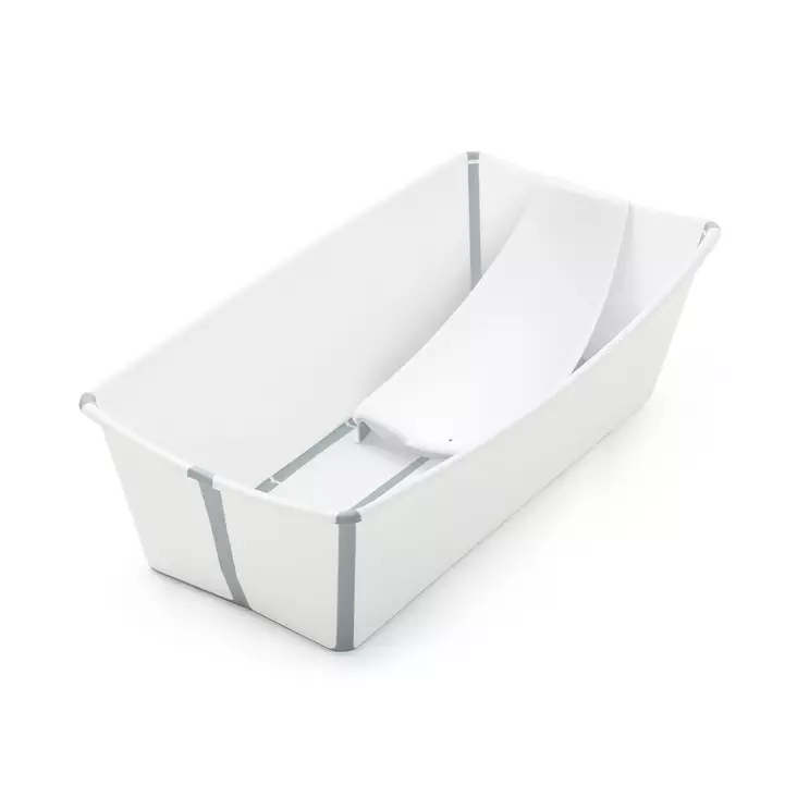 Stokke Flexi Bath XL kylpyamme+kylpytuki white. - Kylpyammeet ja kylpytuet - 639601 - 1