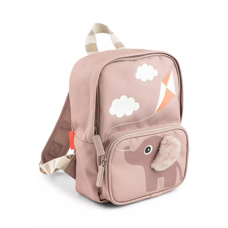 Lasten reppu Done by Deer Canvas backpack, Elphee Powder. - Kerhoreput - 7043451 - 1