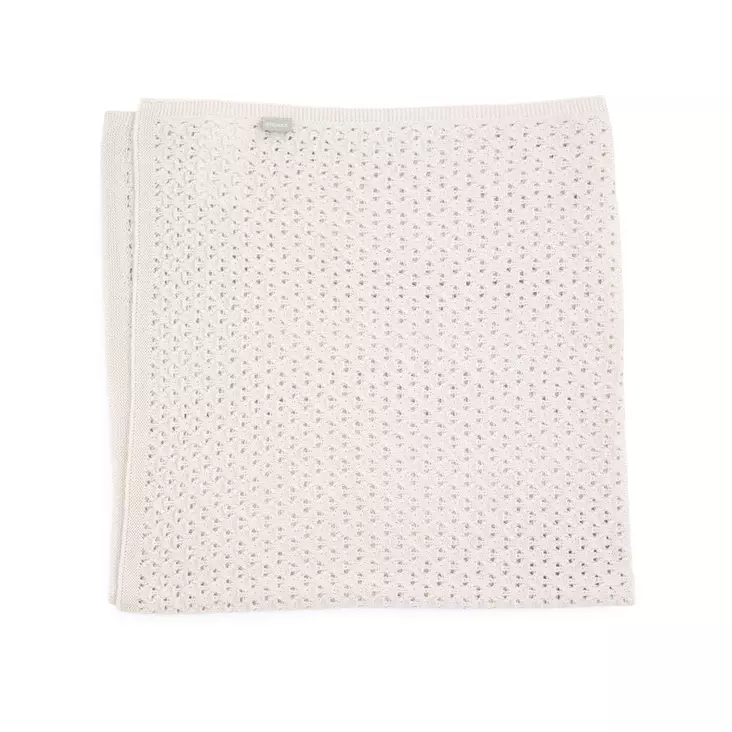 Stokke neulehuopa Merino Wool blanket Birch Beige. - Peitot ja tyynyt - 710101 - 1