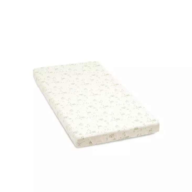 Stokke Nighti muotolakana Sage Green Map 60x120cm. - Pussilakanat ja aluslakanat - 710801 - 1
