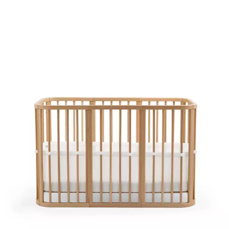 Pinnasängyn reunapehmuste Stokke Nighti Mesh Liner White. - Reunapehmusteet - 711201 - 1