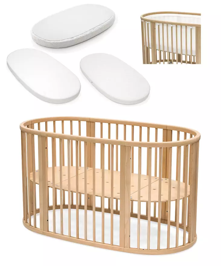 Stokke Sleepi 2026 starttipaketti 5in1 Natural. - Stokke Sleepi tuotteet - 711501STA1 - 1