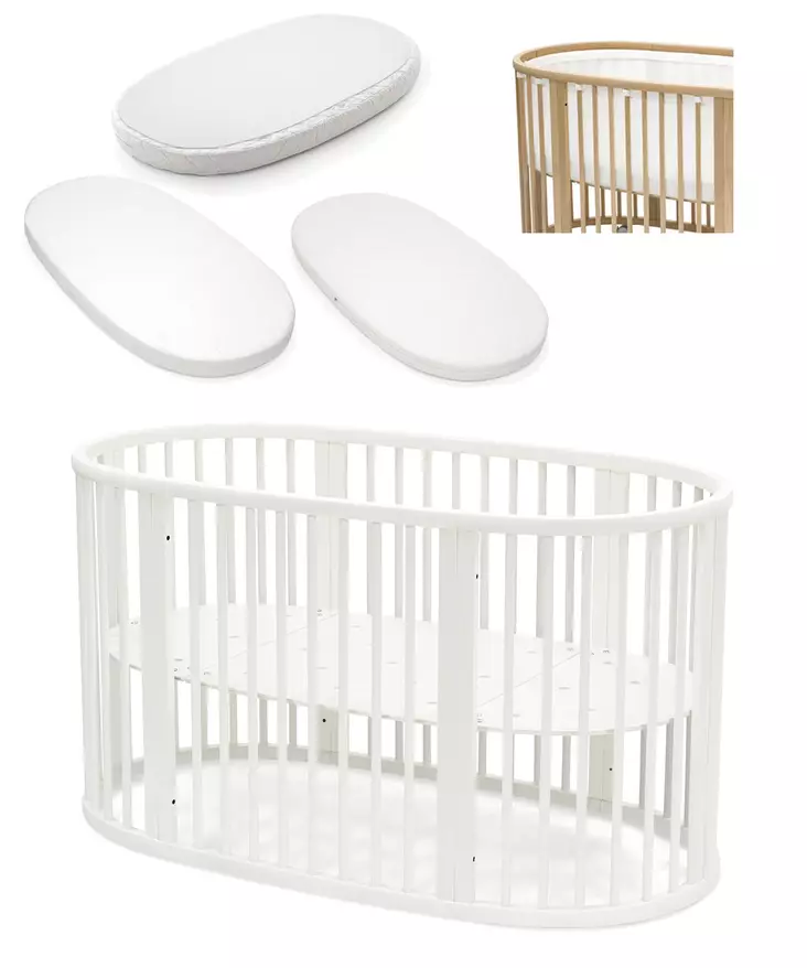 Stokke Sleepi 2026 starttipaketti 5in1 White. - Stokke Sleepi tuotteet - 711502STA1 - 1