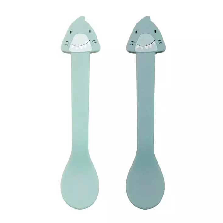 Trixie Lusikat 2-pack Mr. Shark. - Ensilusikat ja lasten aterimet - 96461 - 1