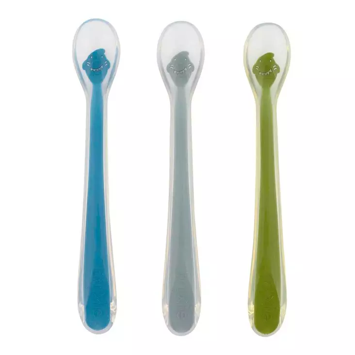 Trixie Lusikat 3-pack Mr. Shark. - Ensilusikat ja lasten aterimet - 96771 - 1