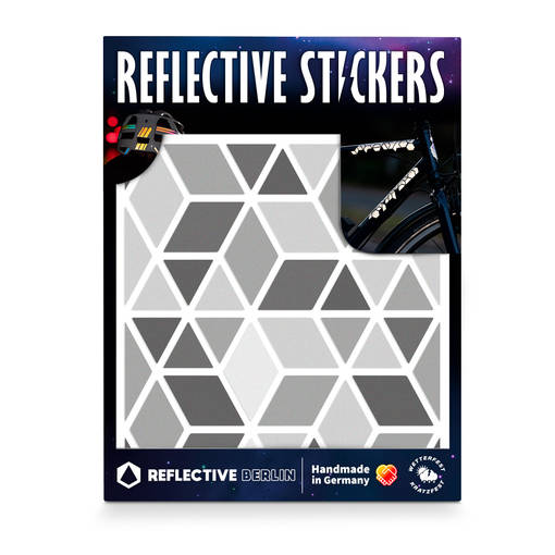 Heijastintarrat Reflective Berlin Diamonds Grey. - Muut lisävarusteet - RB2111 - 1