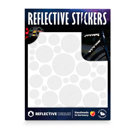 Heijastintarrat Reflective Berlin Bubbles white. - Muut lisävarusteet - RB4511 - 1