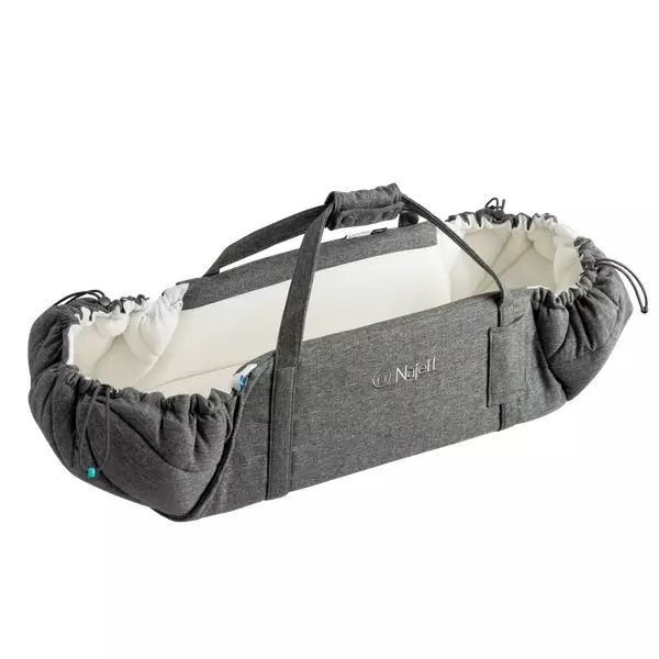 Najell SleepCarrier X kantokassi Stormy Grey. - Vaunukopat ja kantokassit - N20115801 - 1