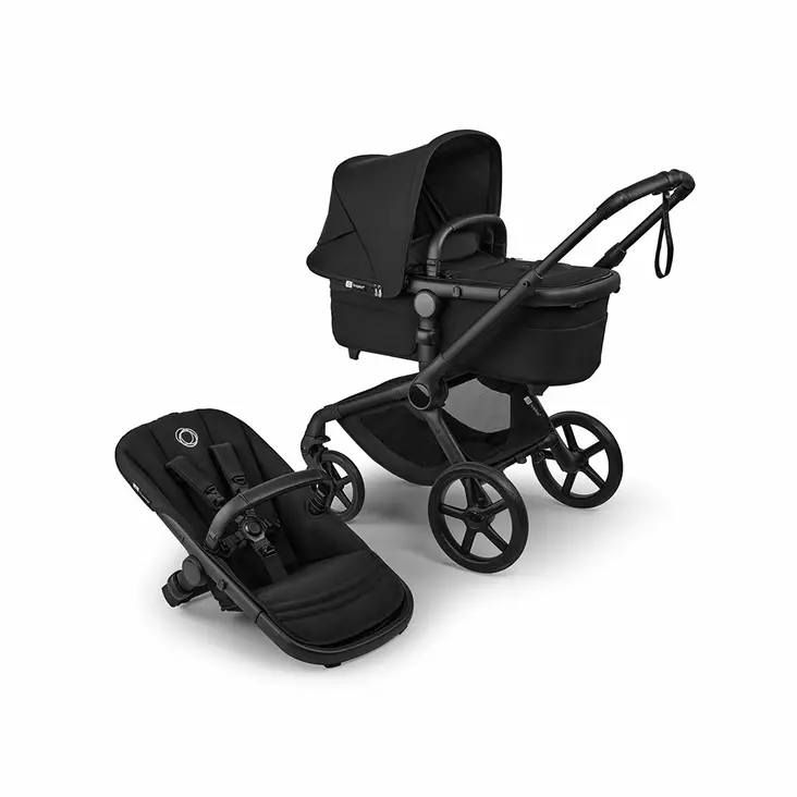 Bugaboo Fox 5 Renew yhdistelmävaunut Black/Heritage Black. - Lastenvaunut ja yhdistelmävaunut - 100051131 - 1