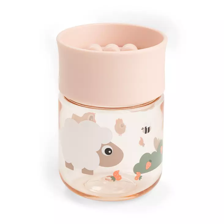 Done By Deer Learning Cup Tiny Farm Powder - Mukit ja nokkamukit - 1966601 - 1