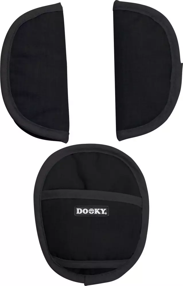 Dooky turvavyönpehmusteet Black Universal pads. - Turvaistuimien muut lisävarusteet - 2026941 - 1