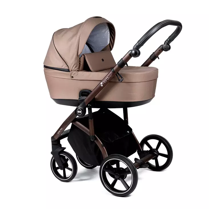 Nord Active PLUS yhdistelmä BRONZE Dark Brown Grip, Praline Beige. - Lastenvaunut ja yhdistelmävaunut - 287146YHD1 - 1