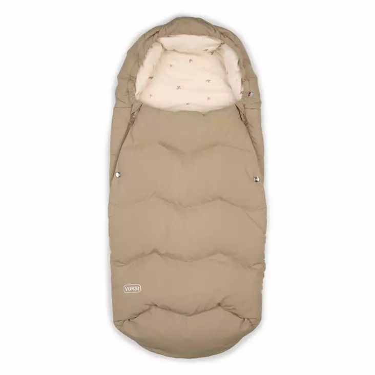 Voksi Explorer New untuvalämpöpussi Dark Sand. - Lämpöpussit rattaisiin - 01813165-2501 - 1