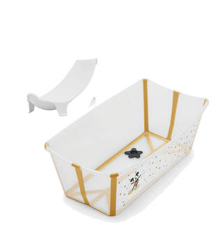 Stokke Flexi Bath starttipaketti 2 in 1 Mickey Celebration. - Kylpyammeet ja kylpytuet - 531911STA2 - 1