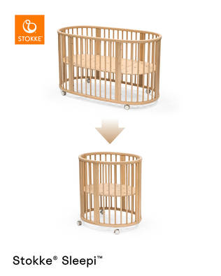Stokke Sleepi Downsizing Kit V3 Natural Sleepist=C3=A4 Sleepi Miniin. - Stokke Sleepi tuotteet - 644202 - 2