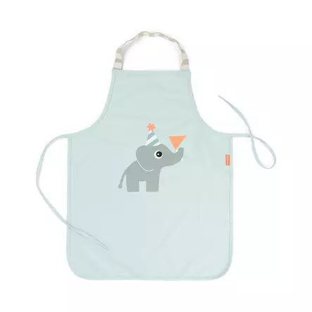 Done By Deer Kids Apron esiliina Celebration Blue - Ruokalaput - 1343502 - 1