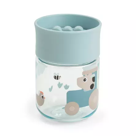 Done By Deer Learning Cup Tiny Farm Blue - Mukit ja nokkamukit - 1966612 - 1