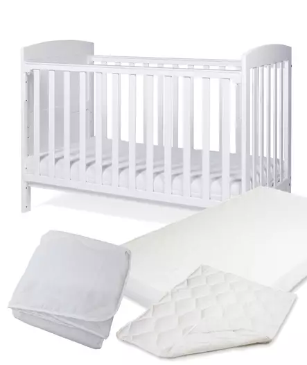 Pinnasänky Tinynord Leon White ja Anne & Mikael patja, petari ja peitto. - Pinnasängyt ja lastensängyt - 297295PAK2 - 1