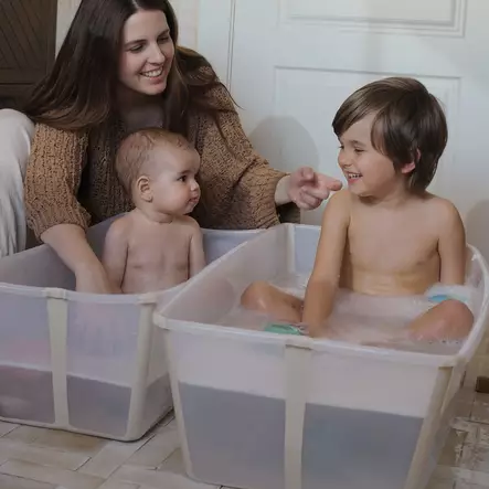 Stokke Flexi Bath XL kylpyammeet Sandy Beige. - Kylpyammeet ja kylpytuet - 639612 - 2