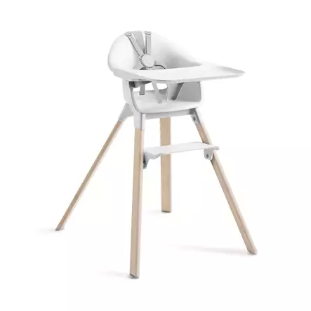 Syöttötuoli Stokke Clikk Bamboo White. - Syöttötuolit - 695802 - 1