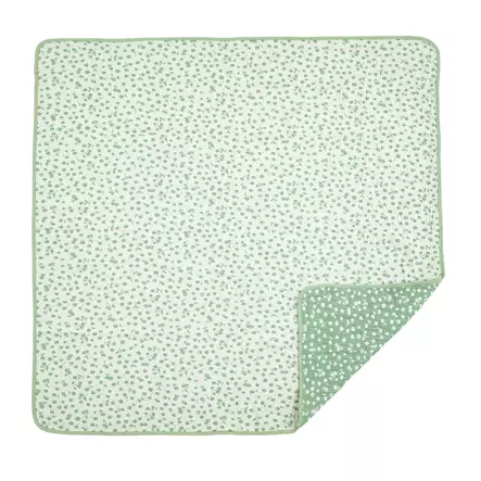 Stokke harsoviltti Swaddle Blanket Sage Green Berries. - Peitot ja tyynyt - 710002 - 1