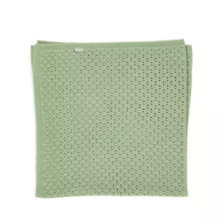 Stokke neulehuopa Merino Wool blanket Sage Green. - Peitot ja tyynyt - 710102 - 1