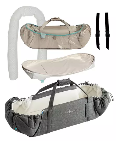 Najell SleepCarrier X starttipaketti Stormy Grey. - Vaunukopat ja kantokassit - N20115801STA2 - 1