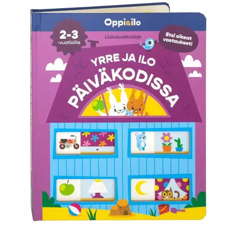 Oppi & Ilo Luukkukirja Yrre ja Ilo päiväkodissa. - Puuhakirjat - WS370552 - 1