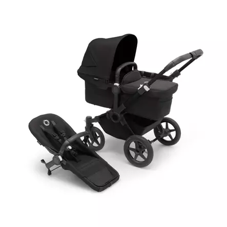 Bugaboo Donkey 5 yhdistelmävaunut Mono Black/Midnight Black. - Lastenvaunut ja yhdistelmävaunut - 100000002 - 1